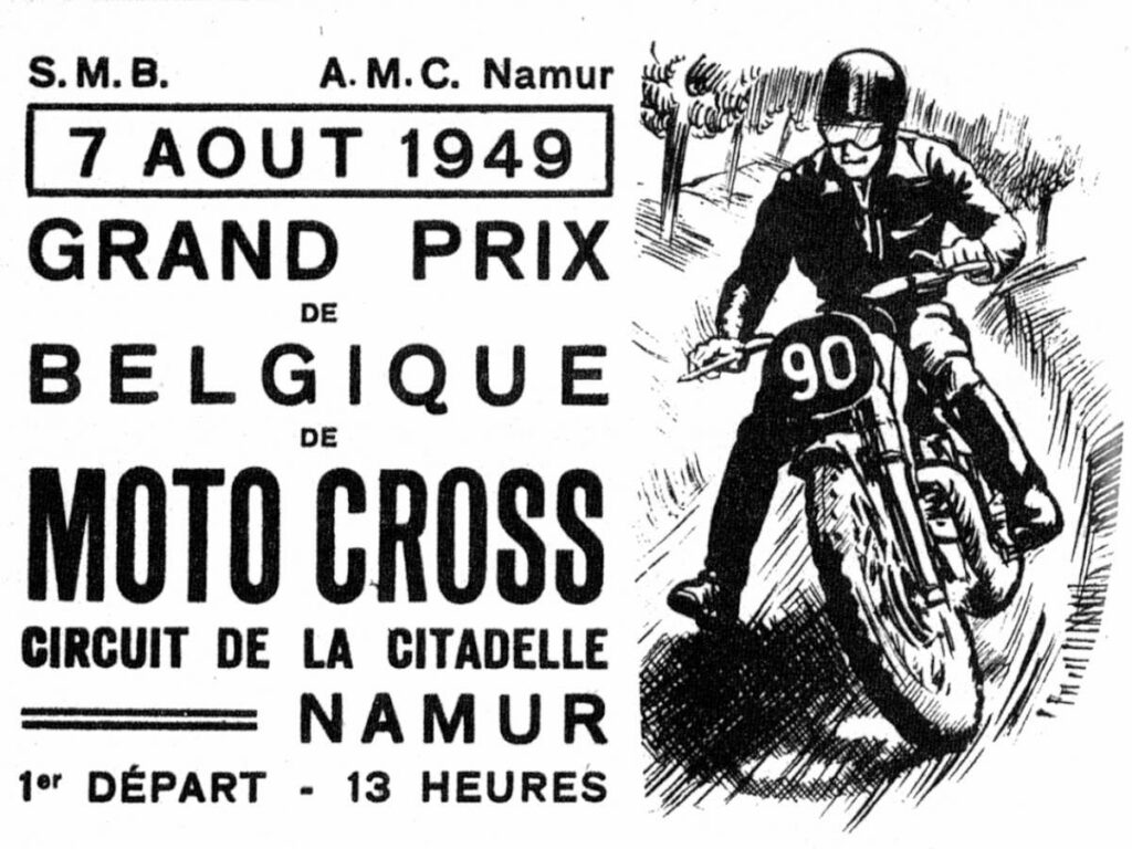 Affiche GP Motocross 1949
