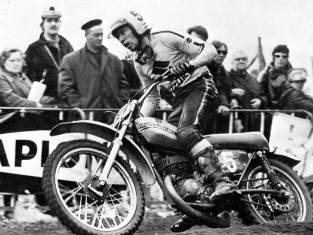 Roger de Coster Suzuki motocross Namur